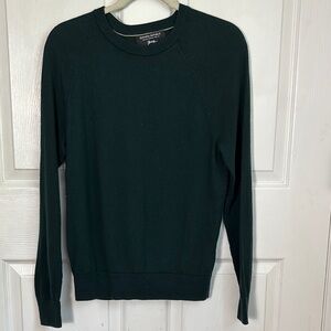 Banana Republic Italian Merino Fine Wool Yarn by Barrufa crew neck sweater sz S